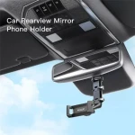 YESIDO C192 Car Rearview Mirror Phone holder - 14 Day Warranty