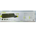 Forev FV-F60 Keyboard And optical Mouse Wired Set Black