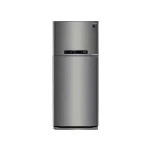 SHARP Refrigerator 450 Liter No Frost Inverter Digital Dark Stainless SJ-PV58G-DST