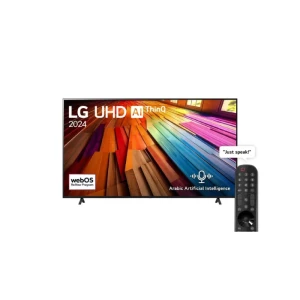 LG 65 Inch 4K UHD Smart LED TV with Built-in Receiver With Magic Remote 65UT80006LA