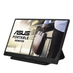 ASUS ZenScreen MB166C Portable Monitor 15.6 inch 5ms Full HD Type-C 60Hz IPS Ultra Slim Tripod Socket Auto Rotate with Narrow Frame - 90LM07D3-B01170