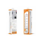 LDNIO SC10610 Power Strip With 10 Sockets &amp; 6 USB Ports - White 14 Day Warranty