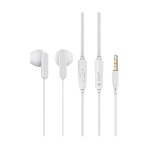 Celebrat G23 Earphone With Microphone HiFi Stereo Sound 120 Cm Length White - 14 Day Warranty