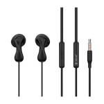 Celebrat G29 Earphone With Microphone Stereo Sound 120 Cm Length Black - 14 Day Warranty