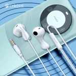 Celebrat G29 Earphone With Microphone Stereo Sound 120 Cm Length White 14 Day Warranty