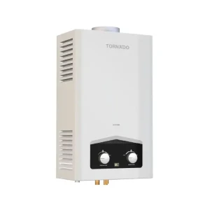 تورنيدو 6 لتر سخان مياه غاز طبيعي أبيض GHM-C06CNE-W
