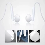 WK Design YA01 wired 3.5mm earphones white