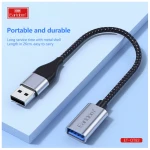 إيرلدوم OT83 OTG كابل محول 2 في 1 USB3.0 كابل مجدول مايكرو/النوع C - ضمان لمدة 14 يومًا