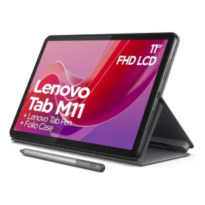 Lenovo Tab M11 TB330XU 128GB 8GB RAM 11 Inch IPS 1200p 4G LTE with Folio Case+ Pen Luna Grey