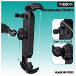 Moxom MX-VS99 Motorcycle Phone Holder With Small Umbrella 360° rotation -14 Day Warranty