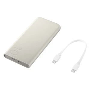 Samsung EP-P3400 Power Bank 10000mAh Dual Port USB-C 25W Super Fast Charger White 6 Month Warranty