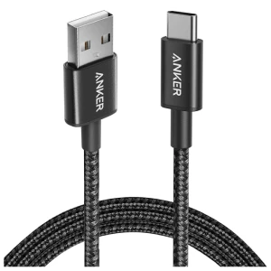 Anker Charging Cable USB-A to USB-C Nylon Cable 6ft, 1.8M Black - A8173H11