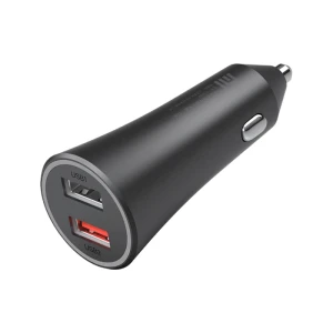 Xiaomi Mi Car Charger 37 Watt Dual Port  - Black