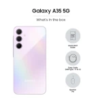 Samsung Galaxy A35 128GB 8GB RAM Dual SIM 5G LTE Awesome Lilac SM-A356E/DS