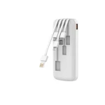 Vidvie PB758 Wired Power Bank 10000 mAh with 4 Ports - White