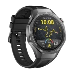 Huawei Watch GT 5 Pro with 46 mm 1.43" AMOLED Black Leather Strap