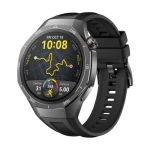 Huawei Watch GT 5 Pro with 46 mm 1.43" AMOLED Black Leather Strap