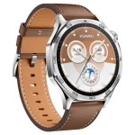 Huawei Watch GT 5 with 46 mm 1.43" AMOLED Brown Leather Strap