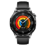 Huawei Smart Watch GT 5 Waterproof, 46 mm, Bluetooth, 1.43" AMOLED With Black Fluoroelastomer Strap , VLI-B19