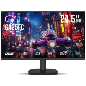 Cooler Master Monitor Gaming 24.5 Inch IPS OLED FHD, 1ms MPRT sRGB 106%, 120Hz GA25FC