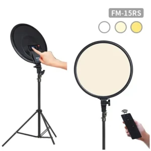 Jmary FM-15RS Ring Fill Light 34Cm 15 Inch With Remote 40W With Tripod