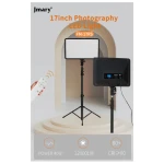 Jmary FM-17RS Panel Video Light 37.6Cm 17 Inch With Remote 40W With Tripod