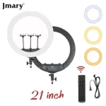 Jmary FM-21R Selfie Ring Light 52Cm 21 Inch With Remote 72W With Tripod