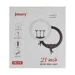 Jmary FM-21R Selfie Ring Light 52Cm 21 Inch With Remote 72W With Tripod