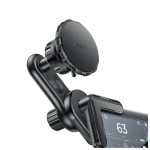 Yesido C212 Car Floating Screen Magnetic Phone Holder With 360 Adjustable Built-in Base Locking Knob Black - 14 Day Warranty