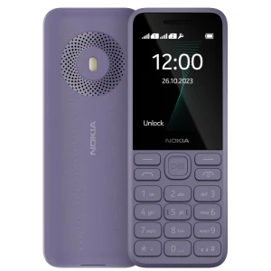 نوكيا 130 Ta-1576 DS بشاشة 2.4 بوصة، ثنائي الشريحة، لاسلكي، راديو FM، بنفسجى