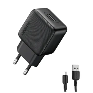 Oraimo Charger Micro Efficient and Safe Charging PowerCube 61 OCW-1061EM Black
