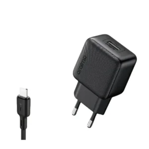 Oraimo Compact 10W Fast Charger Kit USB-C OCW-1111E+C53 Black
