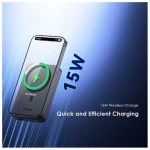 Oraimo MagPower 15 OPB-7102W 10000mAh Wireless and Wired 22.5W Power Bank Black