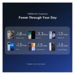 Oraimo MagPower 15 OPB-7102W 10000mAh Wireless and Wired 22.5W Power Bank Black