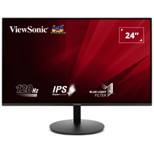 Monitor Viewsonic VA24E1-H 24 Inch Basic Flat IPS 1,920 x 1,080 Full HD, 120 Hz, HDMI and VGA