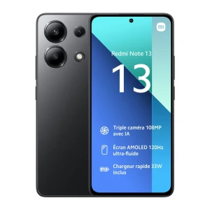 Xiaomi Redmi Note 13 Dual SIM 8GB RAM 256GB 4G LTE Midnight Black