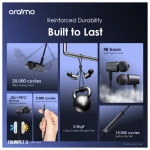ORAIMO Trumpet 3 OEP-E40 Wired In Ear Earphone With Microphone - Black
