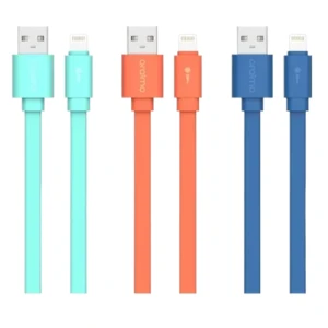 Oraimo OCD-L22P Candy Lightning USB Fast Charging Flat Cable  2.1A 100Cm
