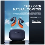 أورايمو OPN-50D سماعات أذن لاسلكية ذات الأذن المفتوحة مزودة بأربعة ميكروفونات - أزرق غامق