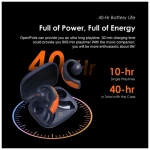 أورايمو OPN-50D سماعات أذن لاسلكية ذات الأذن المفتوحة مزودة بأربعة ميكروفونات - أزرق غامق