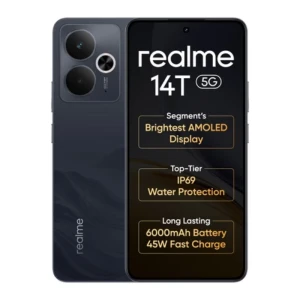 Realme 14T 5G LTE Dual SIM 256GB 8GB RAM - Obsidian Black