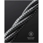 انكر333 كابل USB-C إلى USB-C بطول 3 أقدام،90 سم بقوة 100 وات، اسود - A8756H11