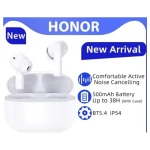 Honor CHOICE X7 Lite Wireless Earbuds with Noise Cancellation, IP54 Waterproof White - MZT-ME00