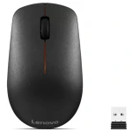 Lenovo Wireless Mouse 400 ,Battery 1200 DPI, 2.4GHz Nano USB Receiver, Bluetooth, Black - GY50R91293