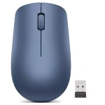 Lenovo Wireless Mouse 530 ,Battery 1200 DPI, 2.4GHz Nano USB-A Receiver, Bluetooth, Abyss Blue - GY50Z18986
