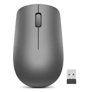 Lenovo Wireless Mouse 530 ,Battery 1200 DPI, 2.4GHz Nano USB-A Receiver, Bluetooth, Graphite - GY50Z49089