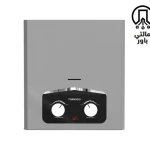 تورنيدو سخان مياه غاز 6 لتر بدون مدخنة مزود بشاشة ديجيتال و يعمل بالغاز الطبيعي لون سيلفر GH-MP6SN-S