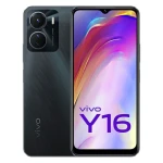 Vivo Y16, 64GB, 4GB RAM, Dual SIM, 4G LTE - Steller Black