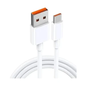 Xiaomi Mi USB Type C to USB A  Fast Charging Cable Compatible With Xiaomi POCO And Redmi 1M - White