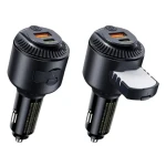 REMAX RCC353 Adapter Car Charger 60W with air freshener - 14 Day Warranty